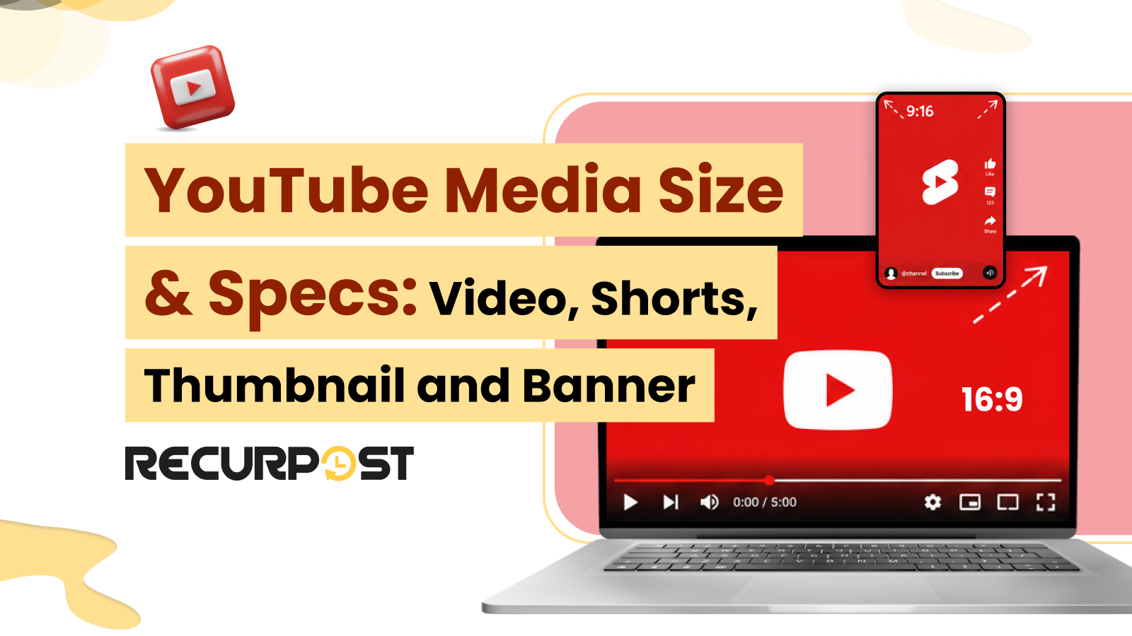YouTube Media Size and Specs